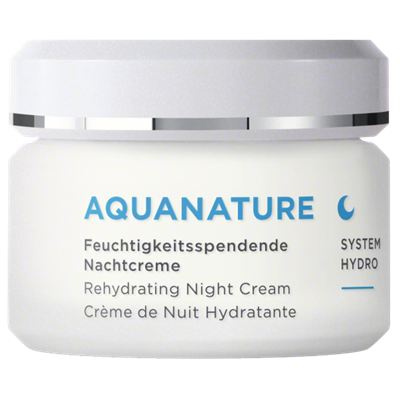 Crème de de nuit hydratante Aquanature