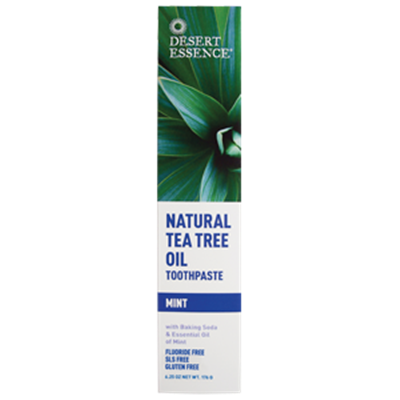 Dentifrice à l'arbre à thé goût menthe