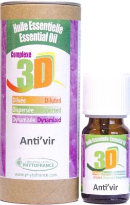 Anti vir - Lot de 3 flacons